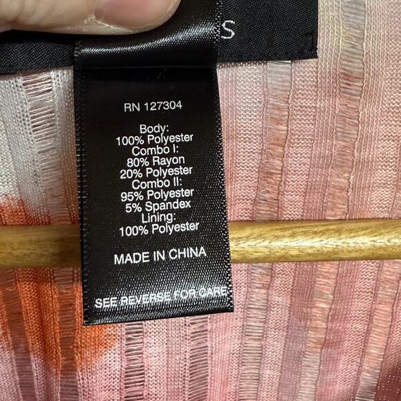 Ali Miles Art to Wear Abstract Colorful Top Medium - Picture 6 of 6